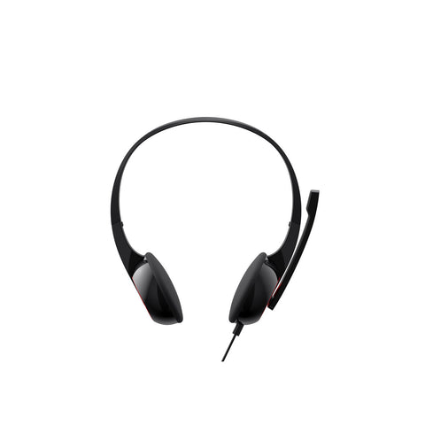 Headphones with Microphone Havit H202dblack Black Red