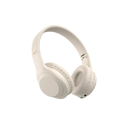 Bluetooth Headband Headphones Havit H628BT Beige