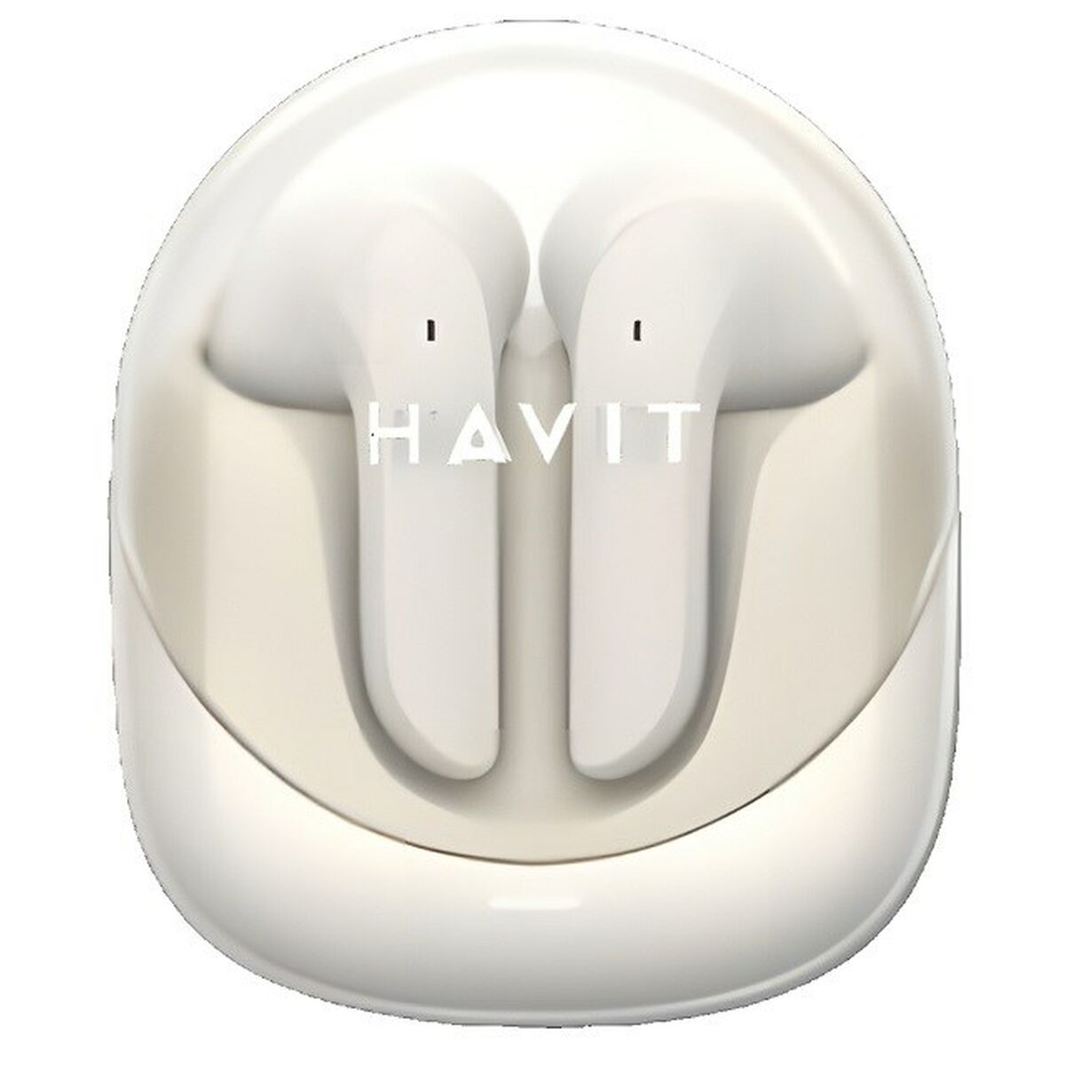 Wireless Earphones with Charging Case Havit Modern Buds Beige