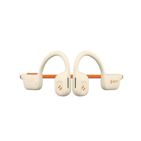 Open Ear Sports Headphones Havit E510BT(Freego1 Air) Beige Orange