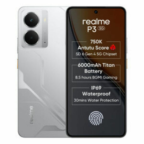 Smartphone Realme P3 256 GB Grey