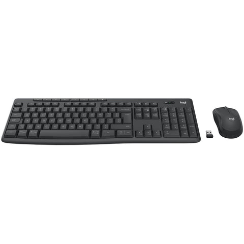 Keyboard and Mouse Logitech 920-012077 Grey Graphite English EEUU Qwerty US