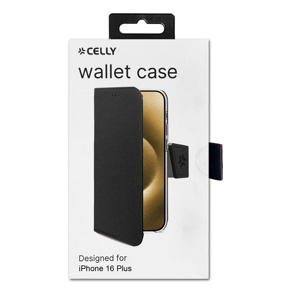 Tablet cover Celly WALLY1080 Black