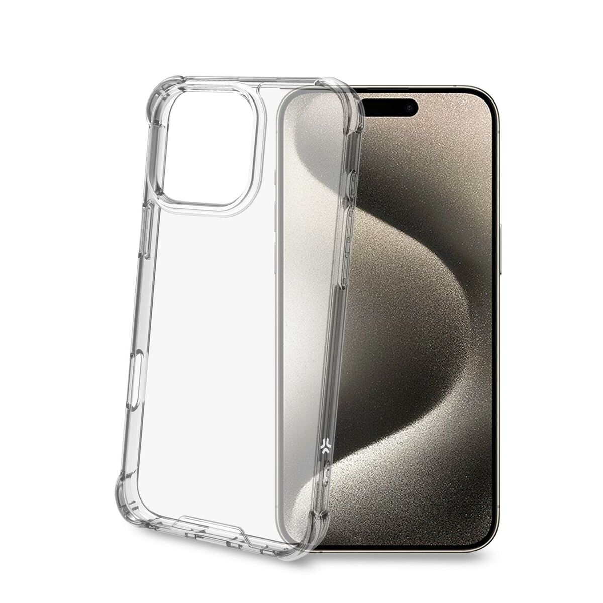 Mobile cover Celly ARMOR1081WH Transparent