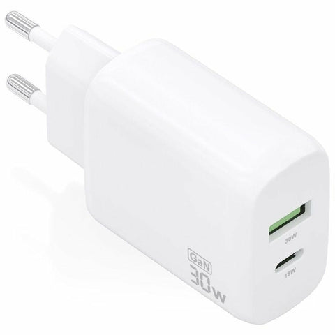 Wall Charger Aisens A110-0923 White 30 W