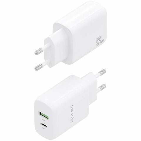 Wall Charger Aisens A110-0923 White 30 W