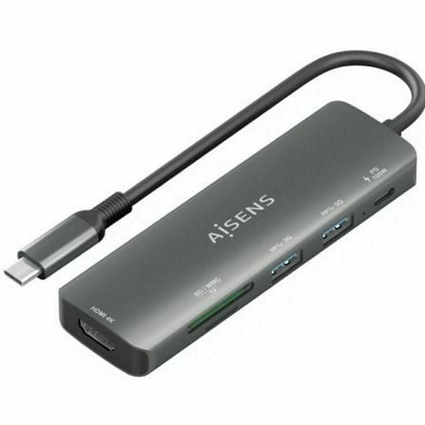 USB Hub Aisens ASUC-6P023-GR