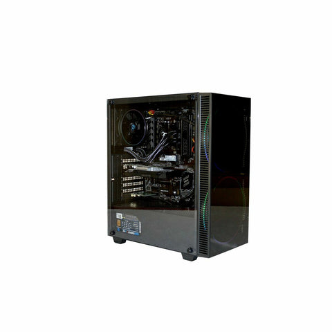 ATX Semi-tower Box CoolBox COO-CHA-GA250-0 Black Tower