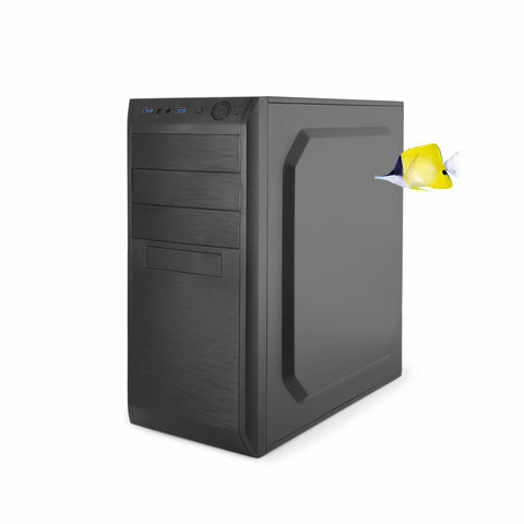 ATX Box CoolBox F-750 Black