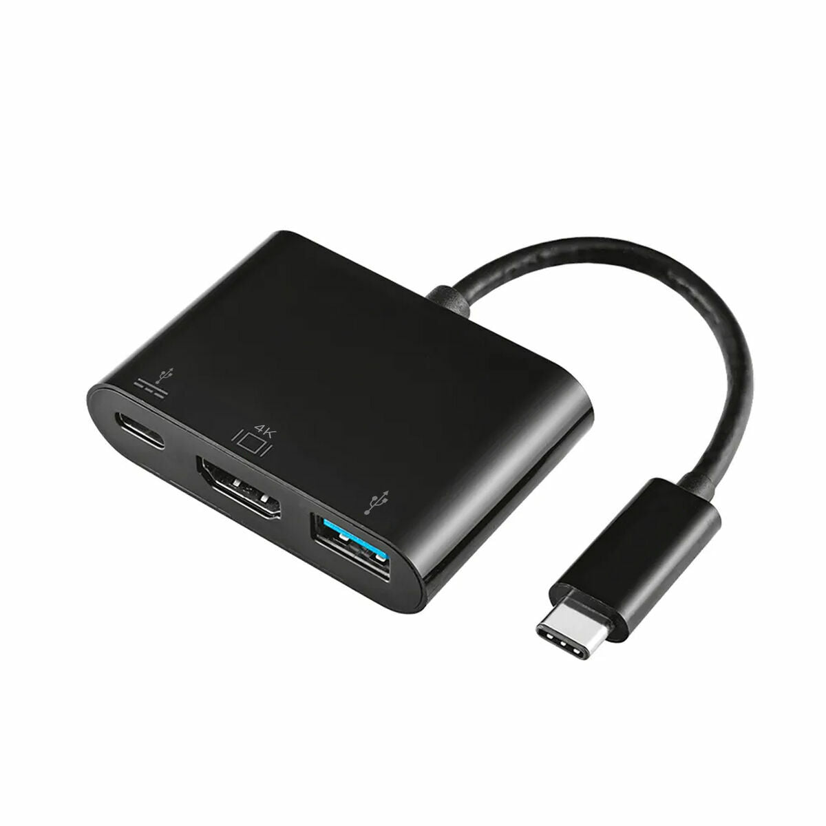 USB-C Adaptor Aisens A109-0342 15 cm USB-C 3-in-1