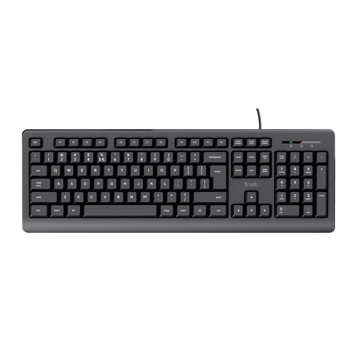 Keyboard Trust TK-150 Black QWERTY