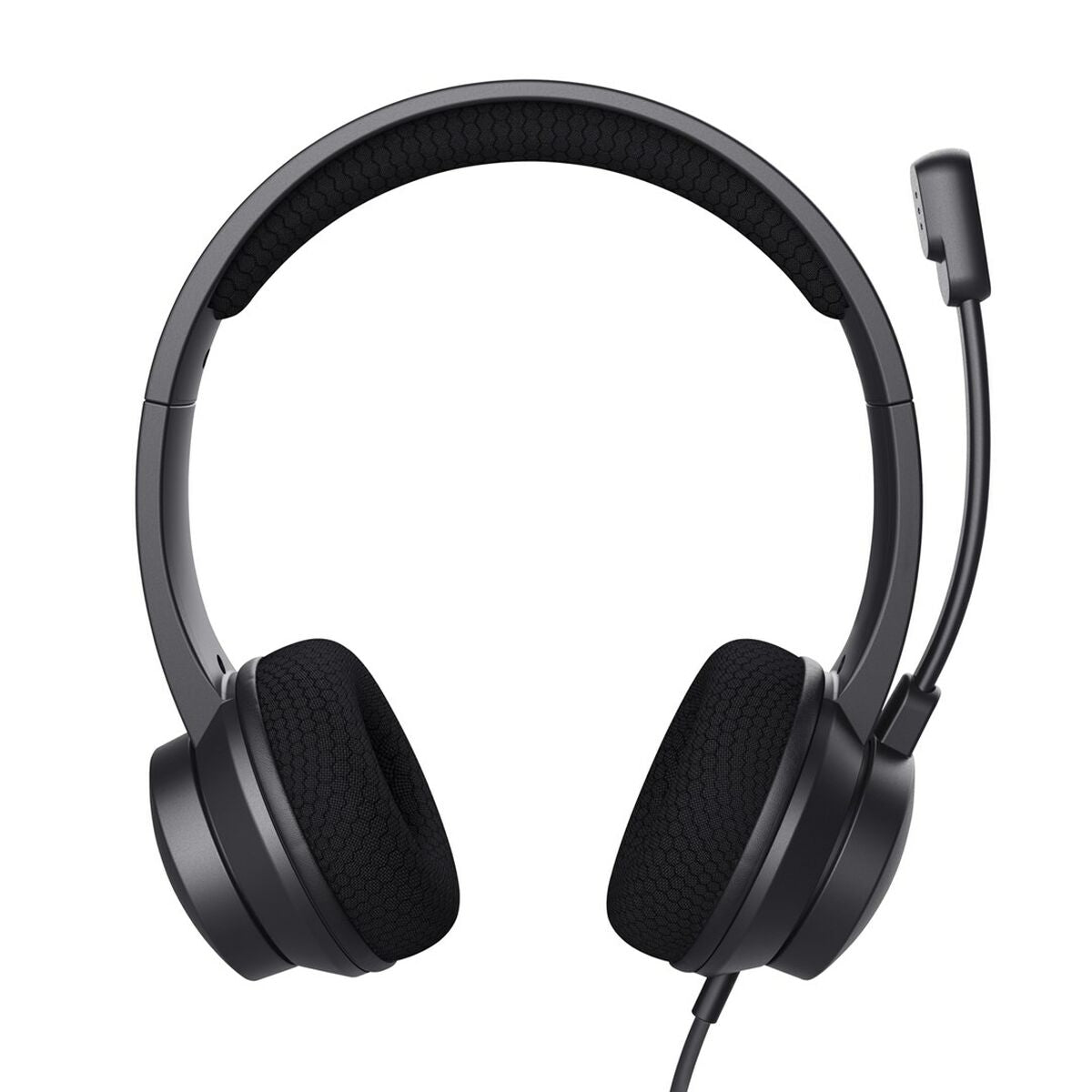 Headphones with Microphone Trust 25089 Black