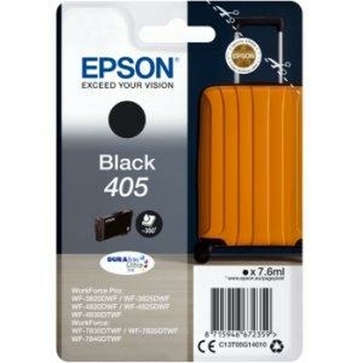 Original Ink Cartridge Epson 405 Black (8 Units)