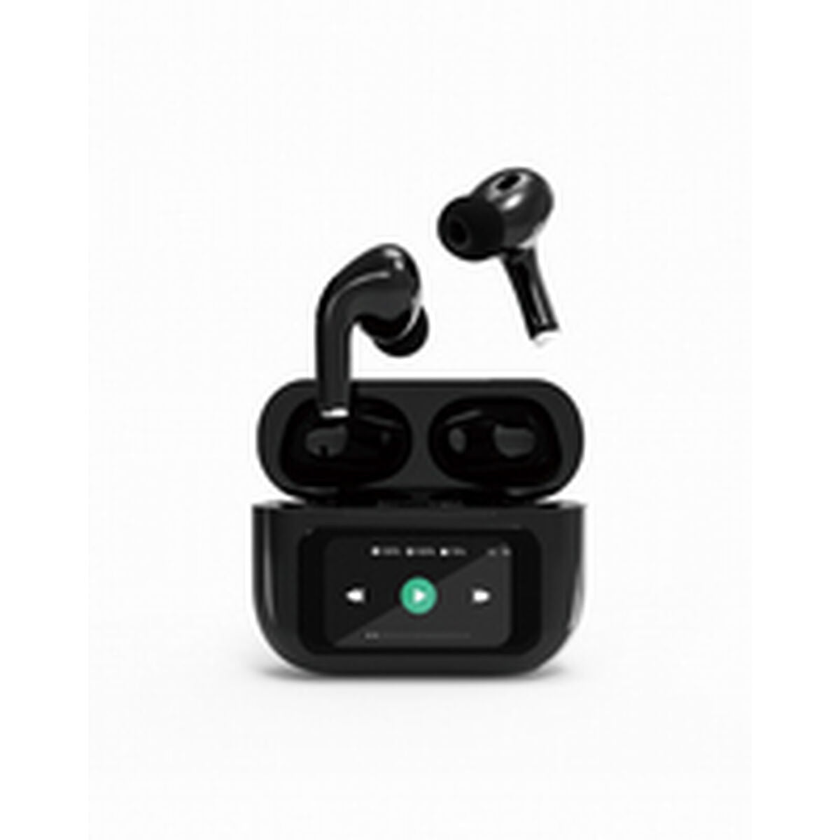 Headphones GEMBIRD TWS-LCD-ANC-01-BK Black