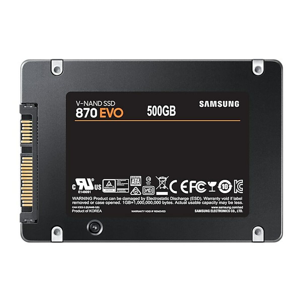 Hard Drive Samsung MZ-77E500BW 500 GB SSD