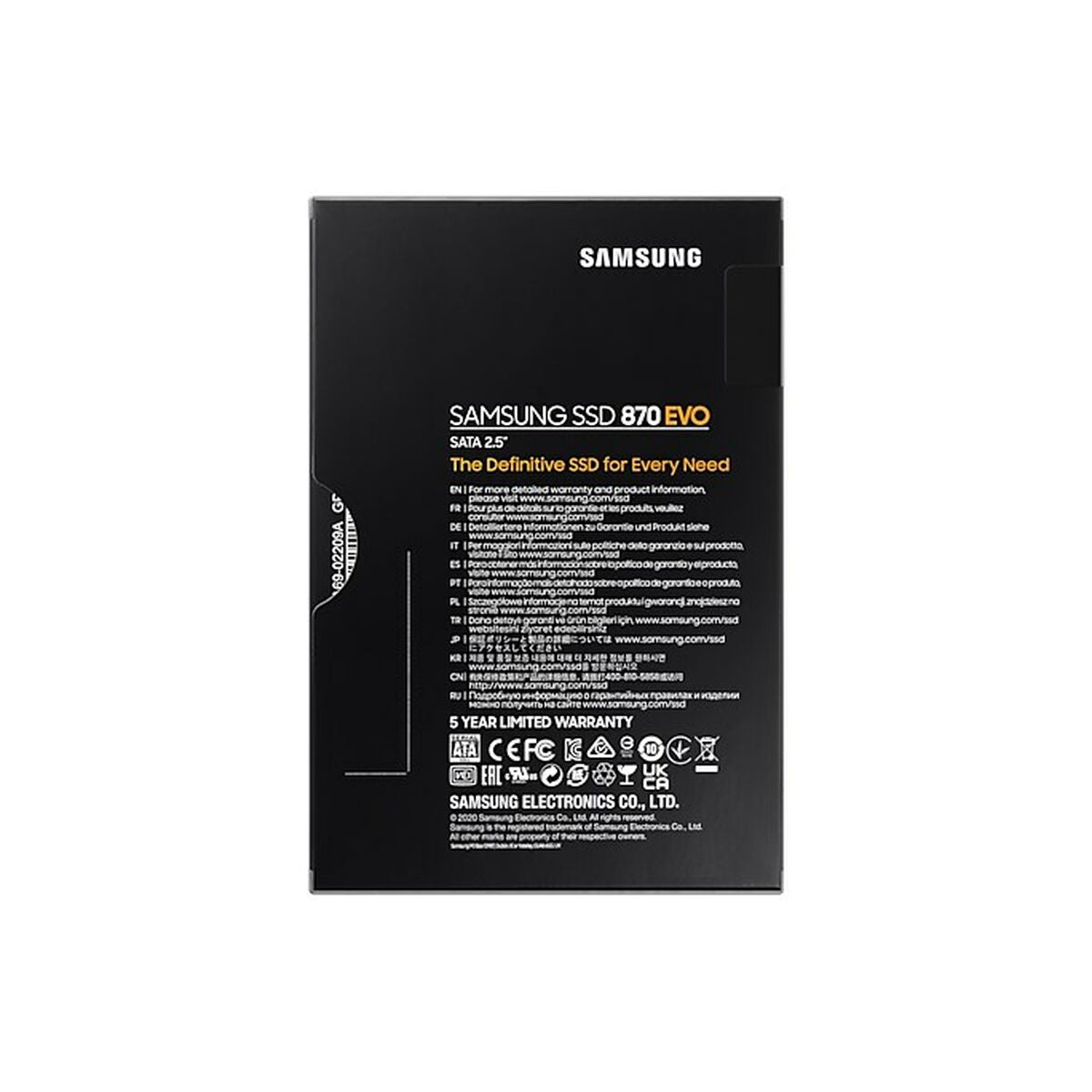 Hard Drive Samsung MZ-77E500BW 500 GB SSD