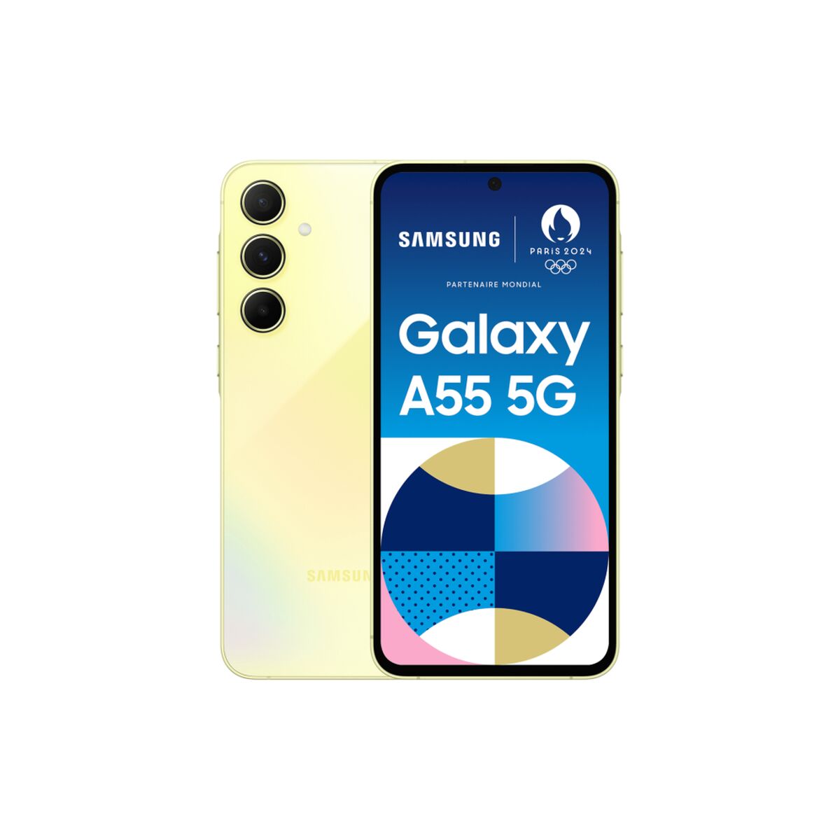 Smartphone Samsung Galaxy A55 6,6" 8 GB RAM 128 GB Yellow Black