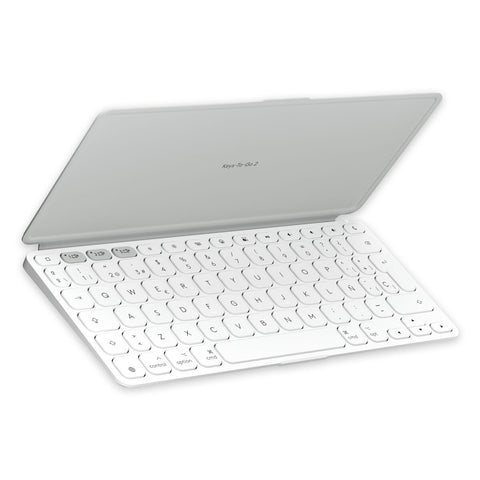 Bluetooth Keyboard Logitech 920-013011 Spanish Qwerty Grey White/Grey