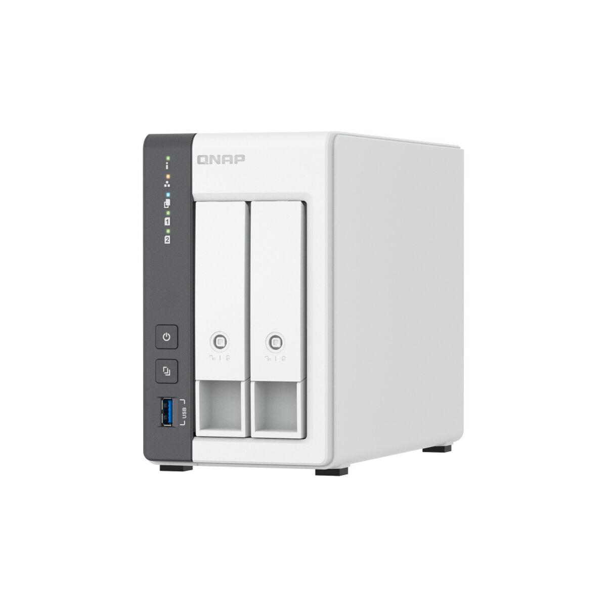 NAS Network Storage Qnap TS-216G White Black ARM Cortex-A55