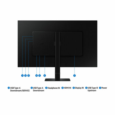 Gaming Monitor Samsung LS32D600EAUXEN Quad HD 32"