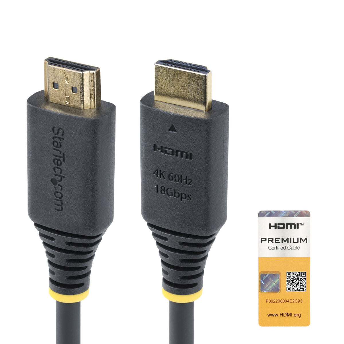 HDMI Cable Startech PREMIUM Black 1 m