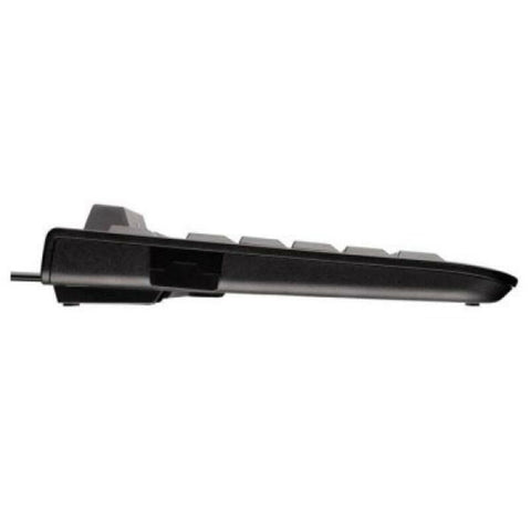 Keyboard with Reader Cherry JK-A0100ES-2 Black Spanish Qwerty