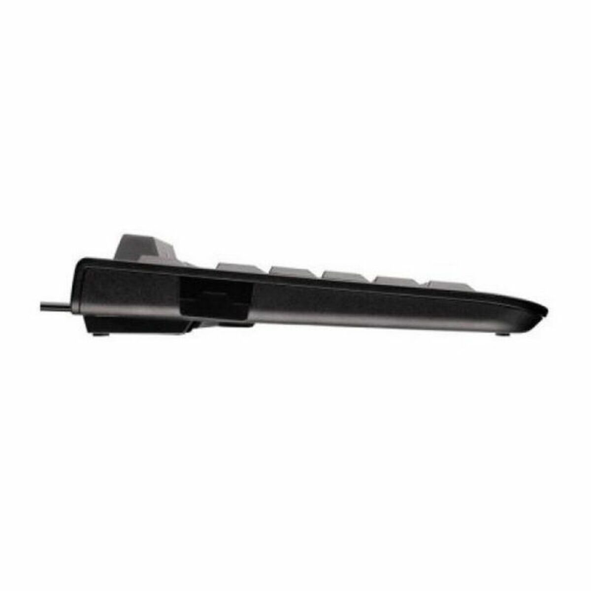Keyboard with Reader Cherry JK-A0100ES-2 Black Spanish Qwerty