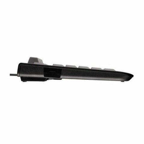 Keyboard with Reader Cherry JK-A0100ES-2 Black Spanish Qwerty