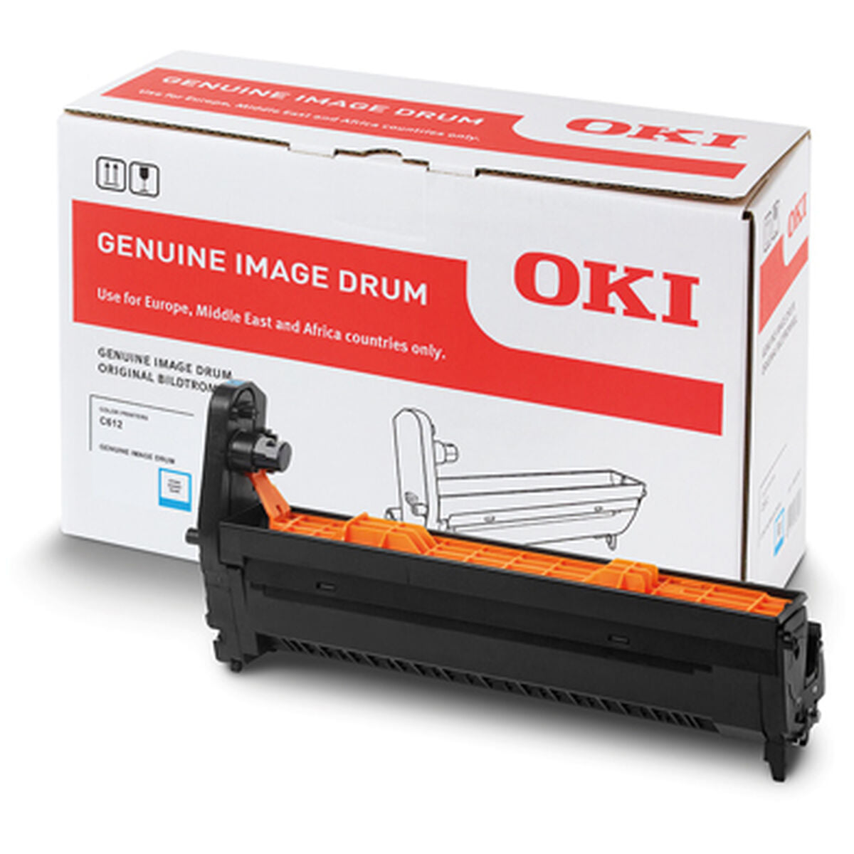 Printer drum OKI 46507307 Black Cyan