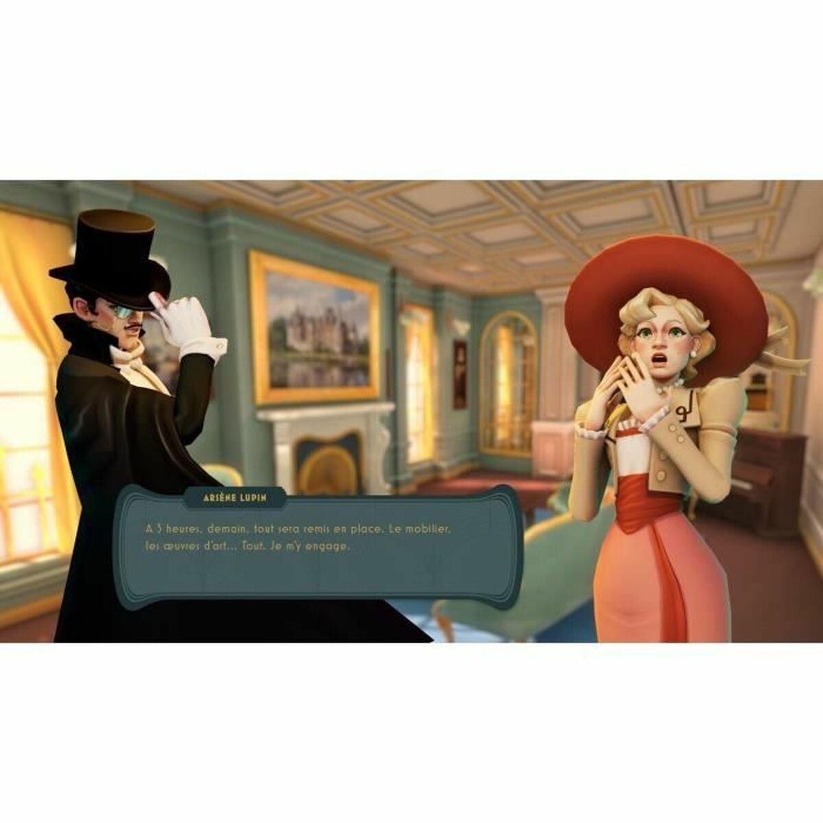 PlayStation 5 Video Game Microids Arsene Lupin Thief for a Day