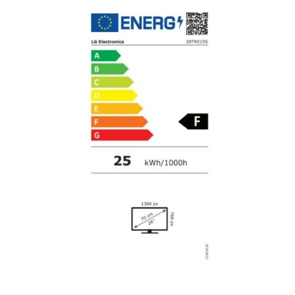 Smart TV LG 28TN515S-PZ LED HD 28" HbbTV LCD Direct-LED
