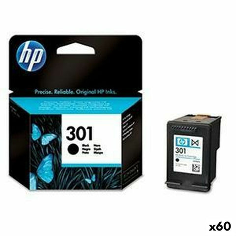 Original Ink Cartridge HP DESKJET 1050, 2050, 2050S -Nº301- Black (60 Units)