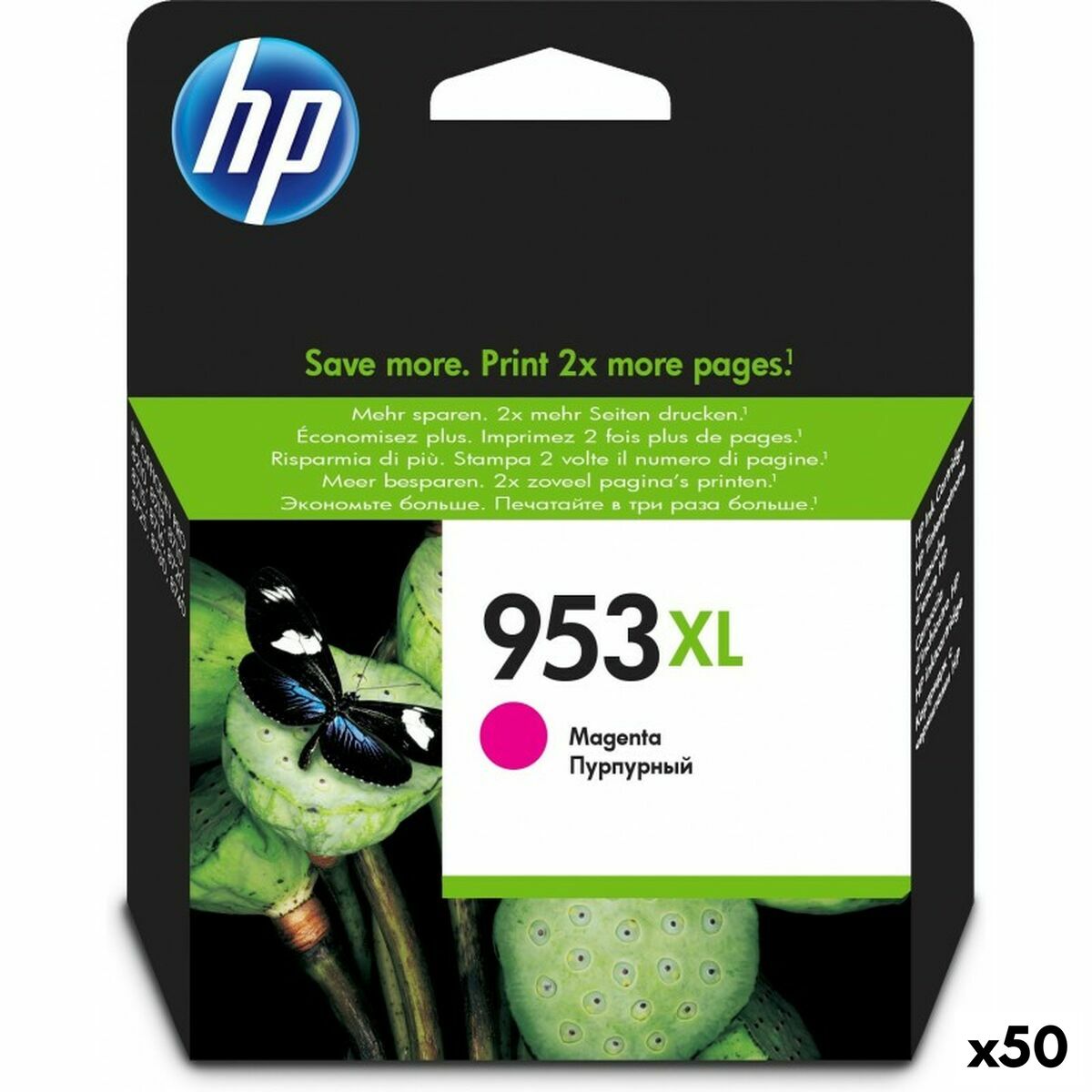 Original Ink Cartridge HP 953XL Magenta (50 Units)