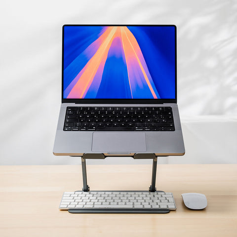 Folding and Adjustable Laptop Stand Lastan InnovaGoods